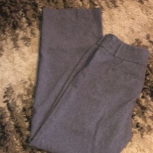 Apt. 9 grey textile dress pants